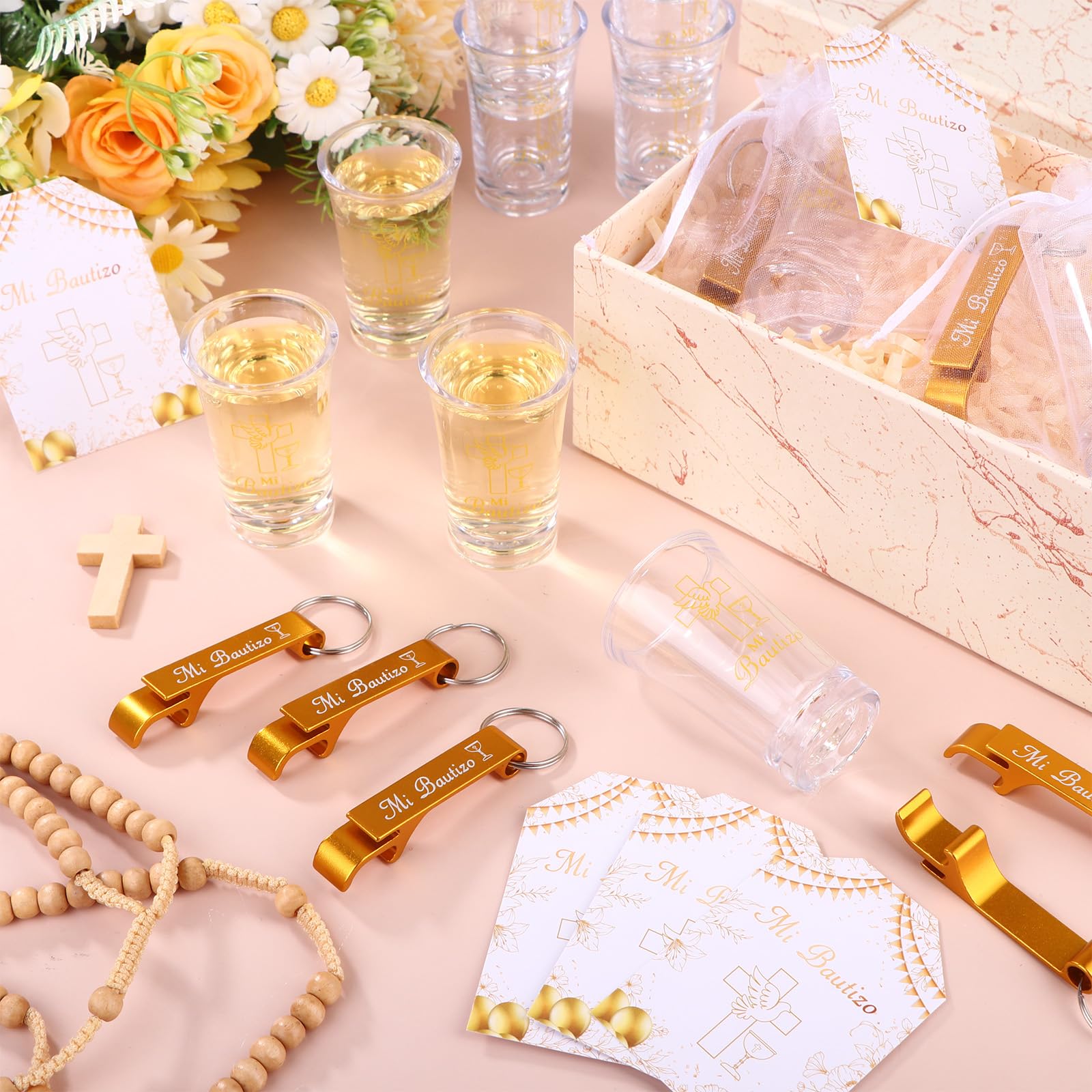First communion baptism gifts set