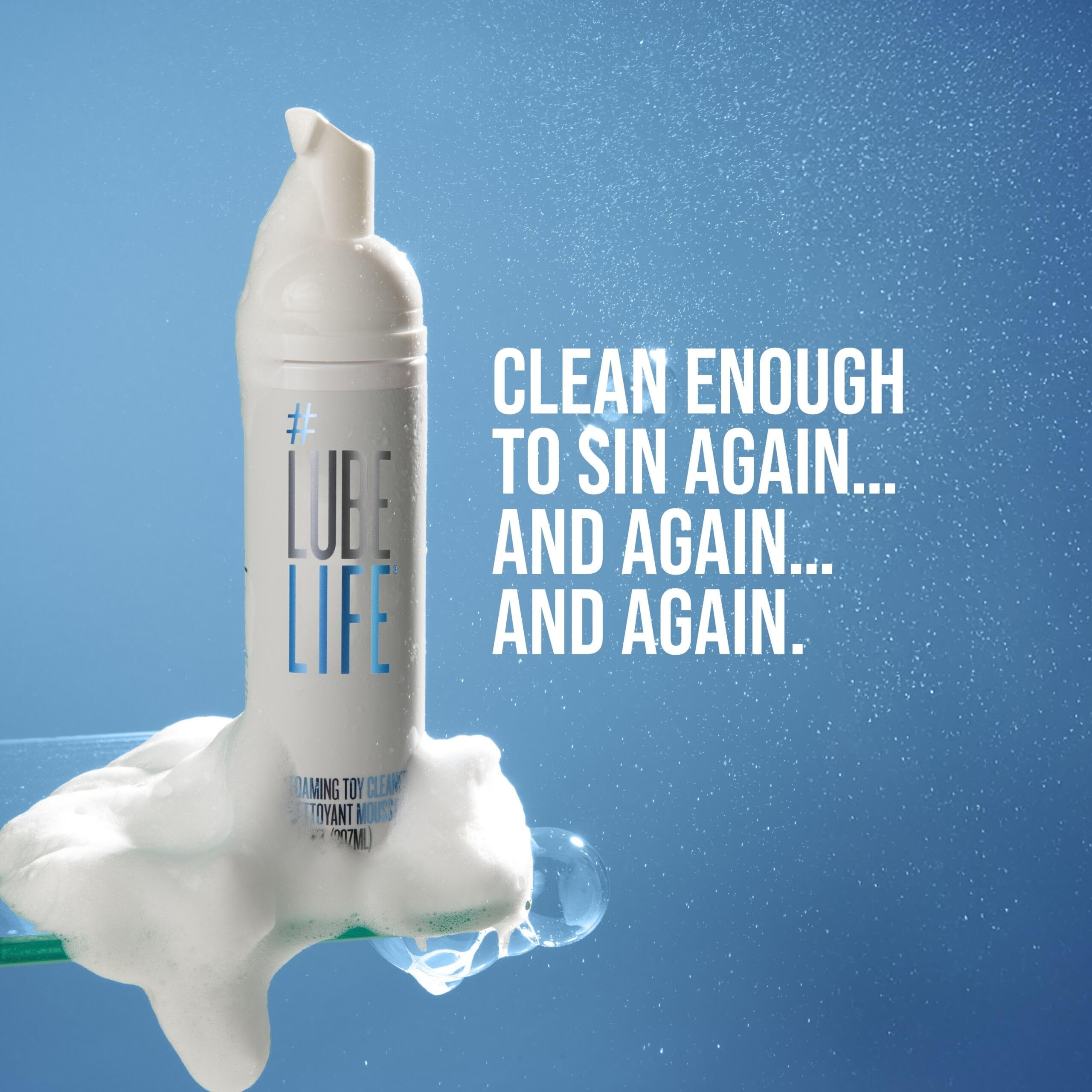 Fresh scent foaming toy cleaner packaging