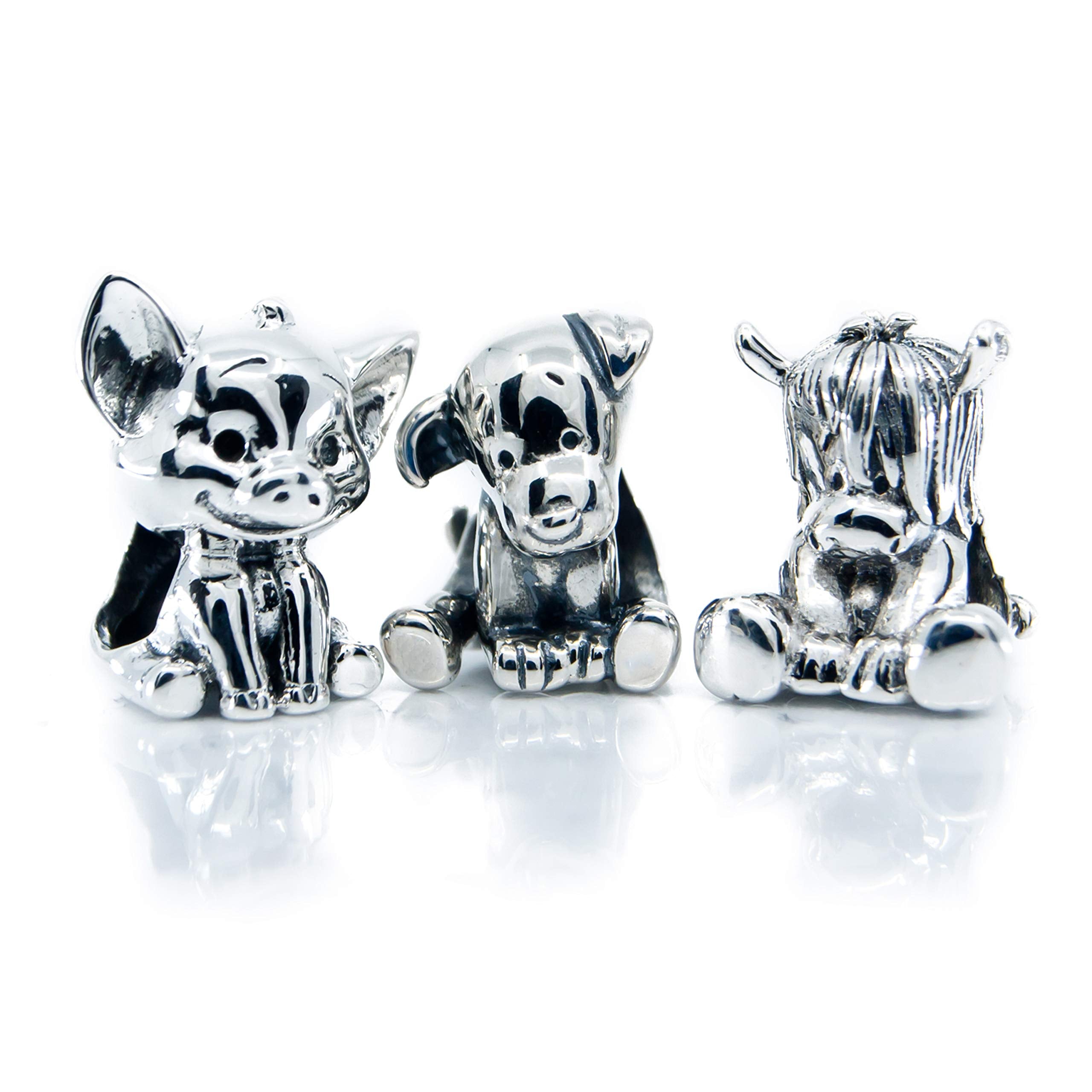 Lucky the Pig Chinese Zodiac charm bead S925 for Pandora