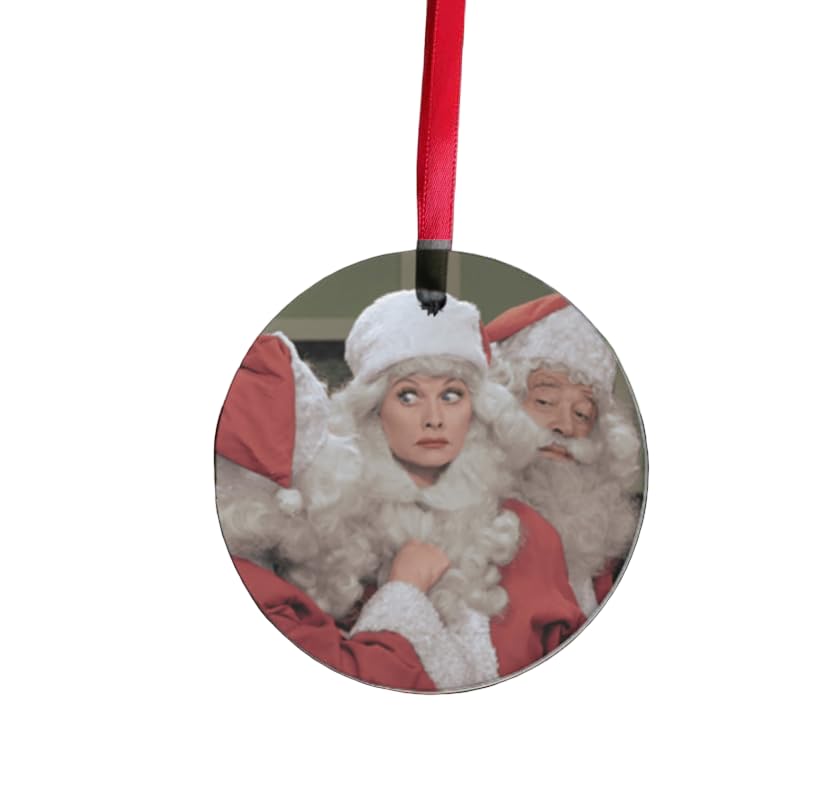 Lucy Christmas Ornament 2.75 inch wood ornament