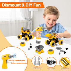Electric drill compatible DIY with LUDILO toy set