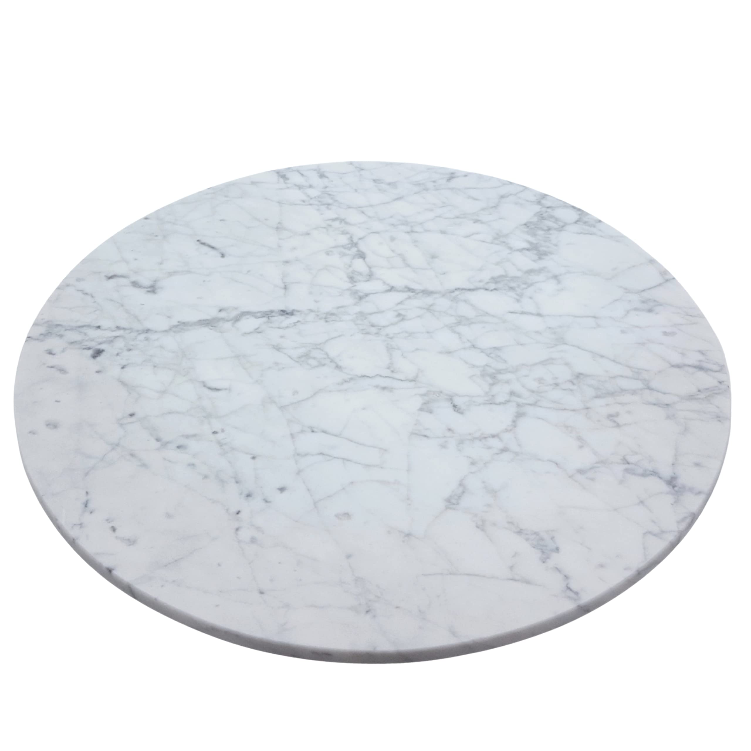 LuKa Marble Designs Carrara cake stand 18 inch diameter