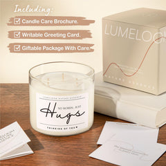 LUMELOOM lavender scented memorial candle 14.5oz