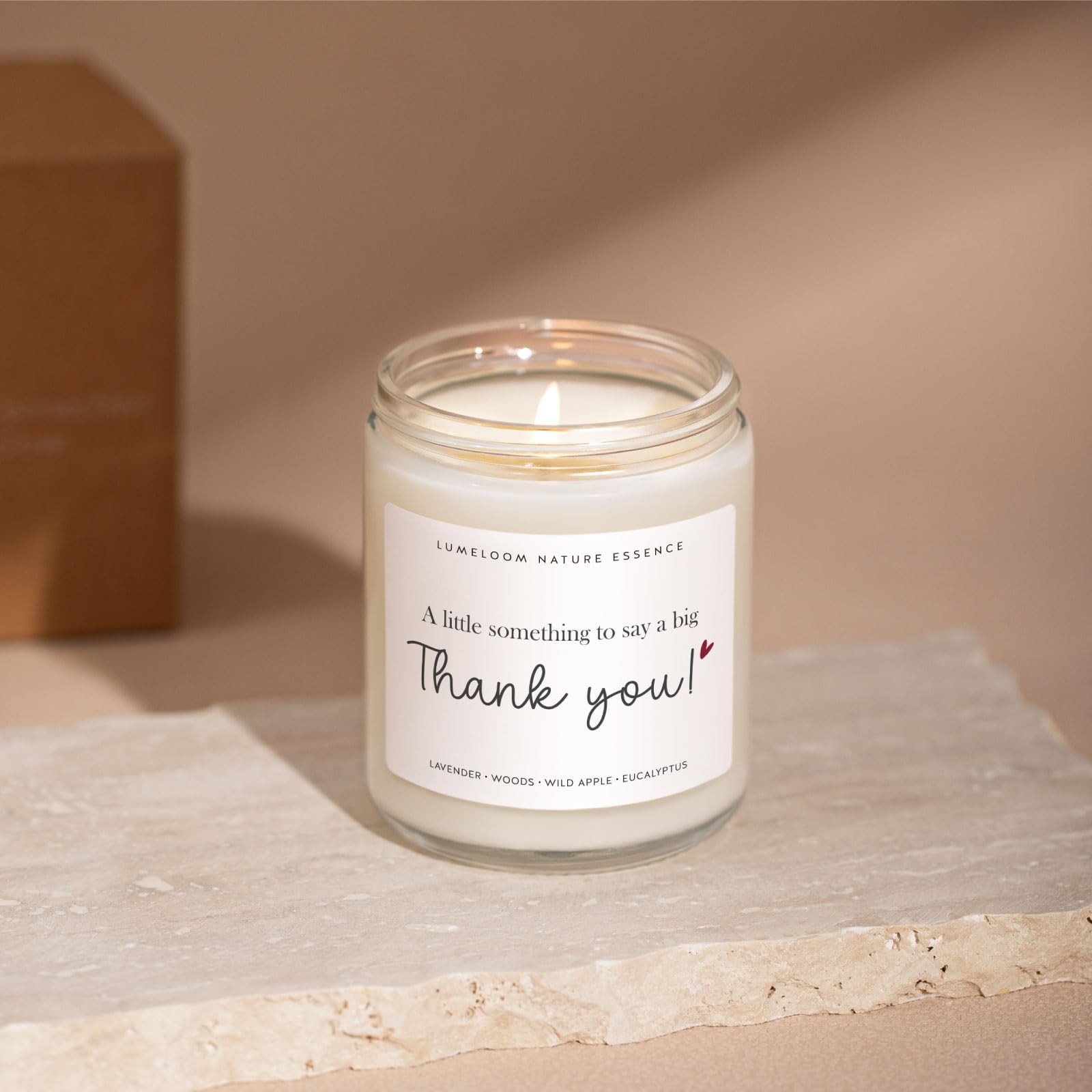 LUMELOOM eco friendly candle for home decor