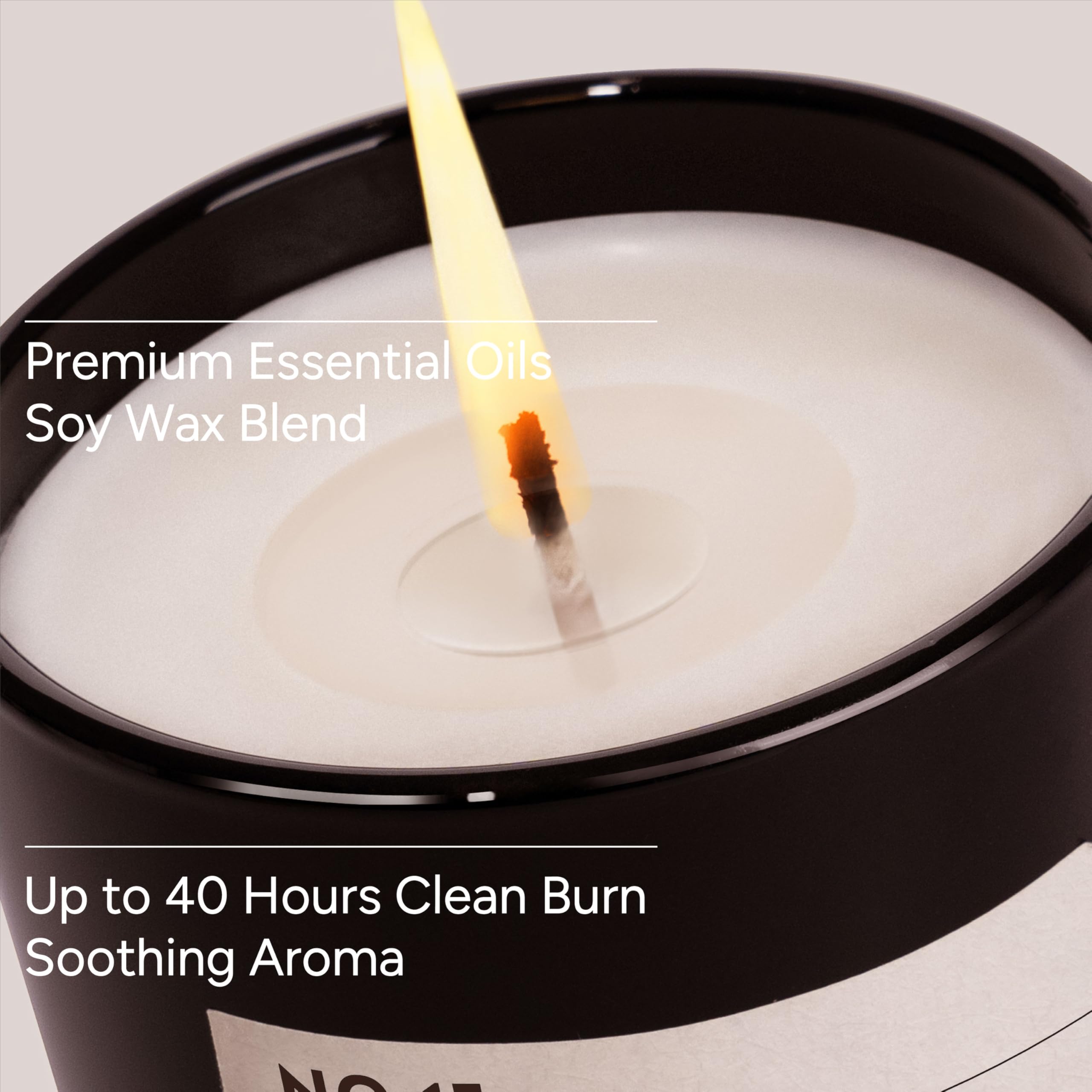 LUMELOOM Santal Reserve candle packaging image