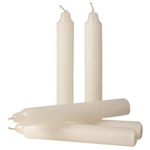Luminessence Long-Burn Emergency Candles set of 12 5-inch unscented candles
