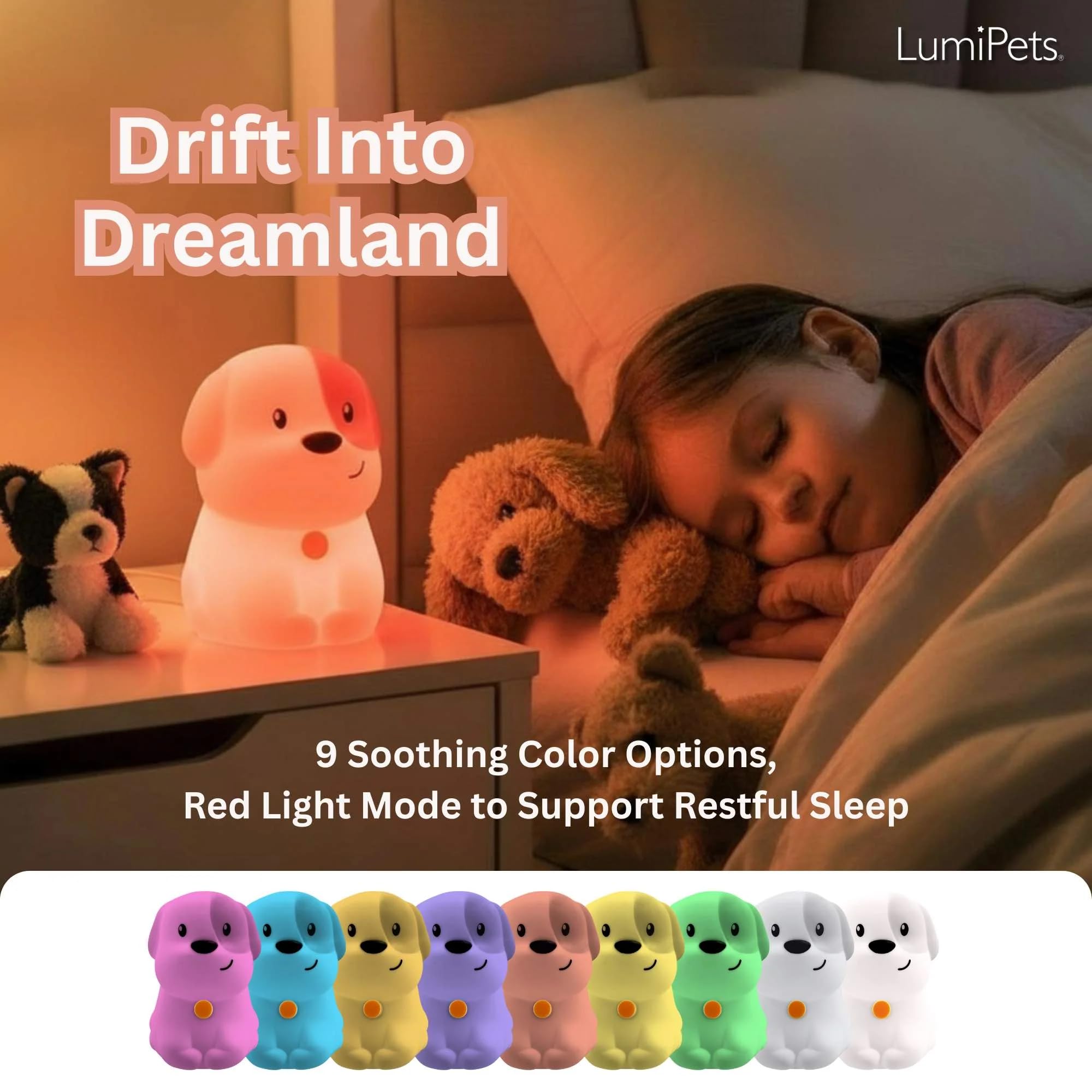 USB-C rechargeable portable night light