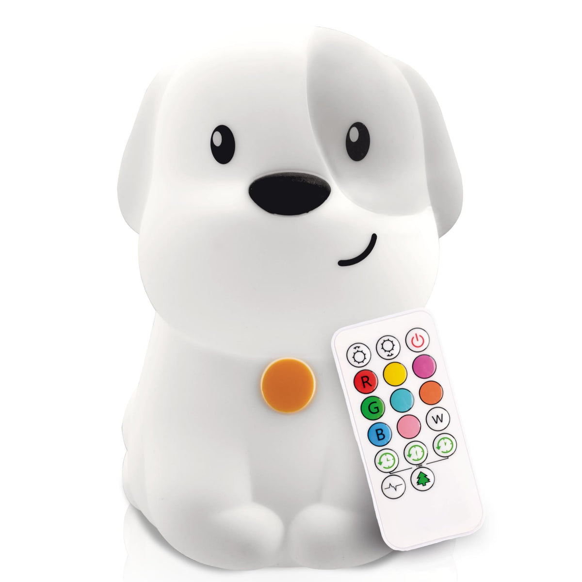 Lumipets Pepper puppy night light front view