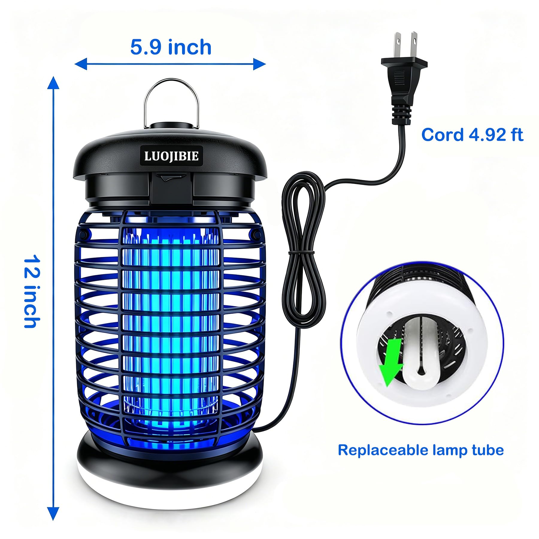 Dual-use mosquito killer for backyard and home LUOJIBIE