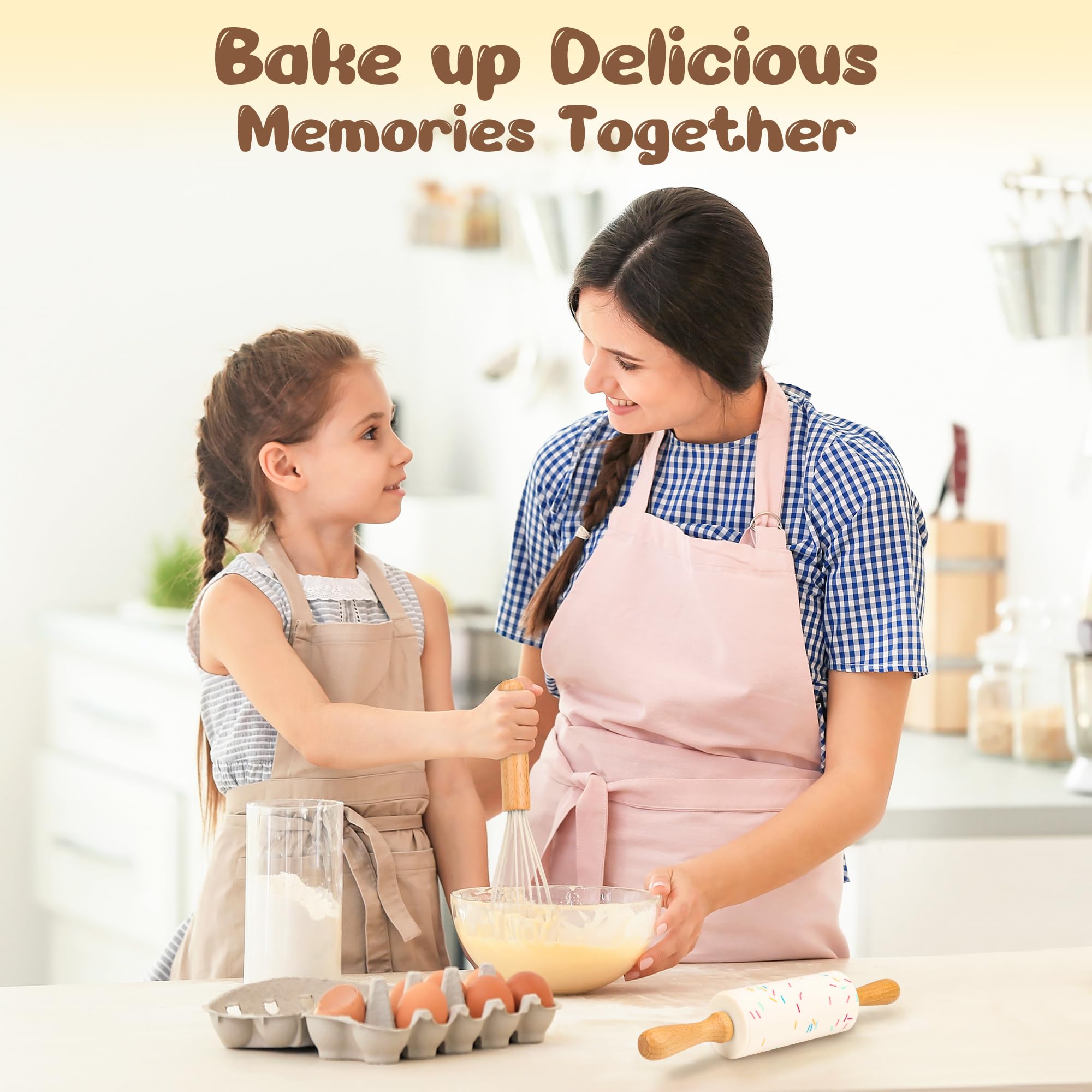 Gift ready Christmas present for young cooks