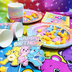 Cake topper included in CARE BEARS 58pc kit