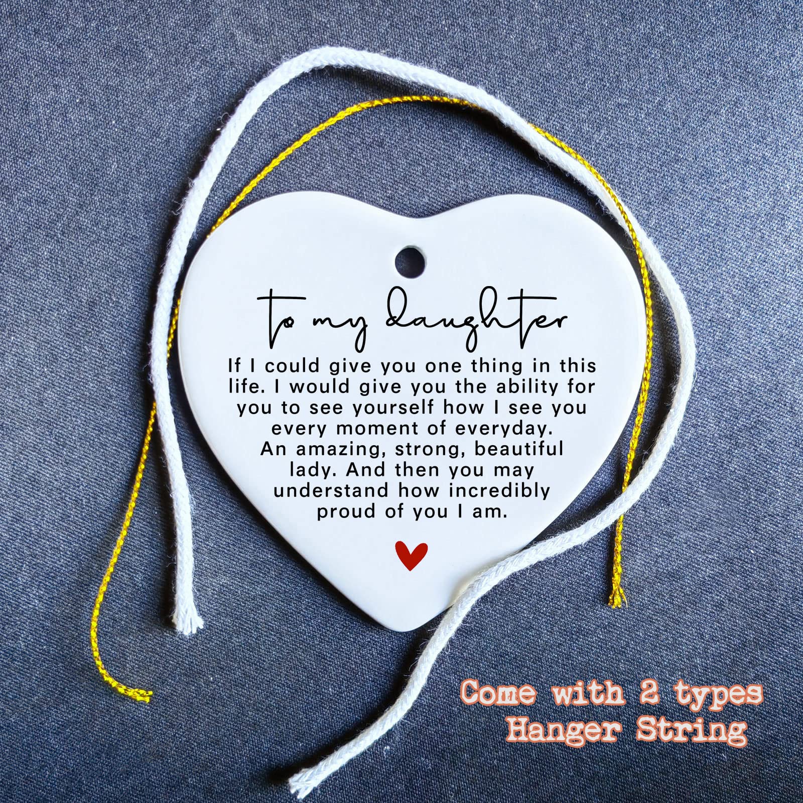 Daughter Gift keepsake for cherished mother daughter moments