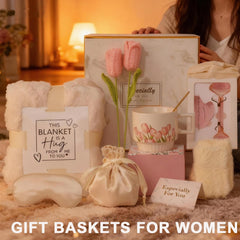 Luxury throw blanket 50x59 inches included in gift box