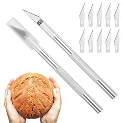 LXUEJIE 2 Pcs Premium Bread Lame kit with 10 blades product photo
