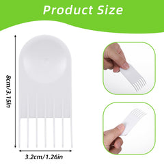 LXUEJIE 4pcs vegetable chopper cleaning tools close up