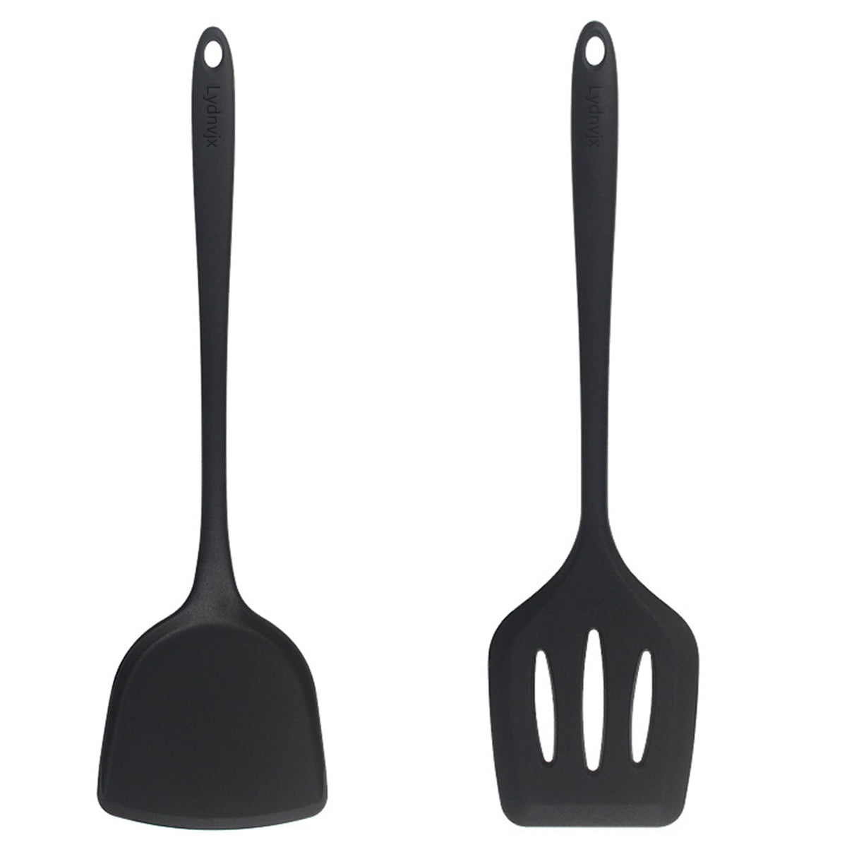 Lydnvjx silicone spatula solid blade with long handle image