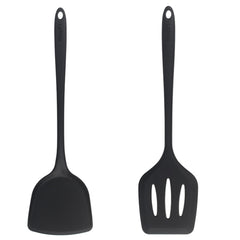 Lydnvjx silicone spatula solid blade with long handle image