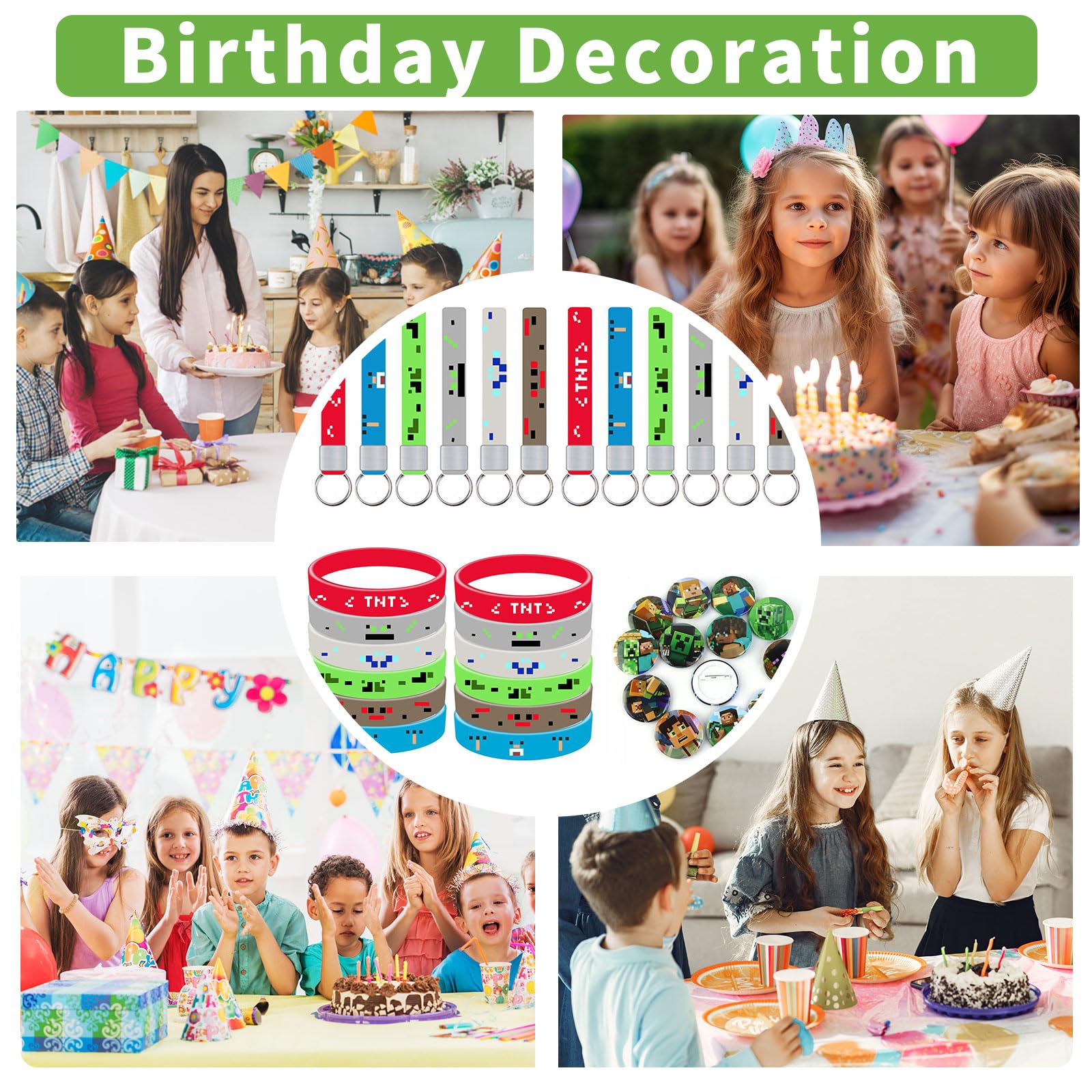 Lyomied gaming supplies for party decor