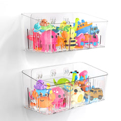 Lysam bath toy storage 2 packs front view