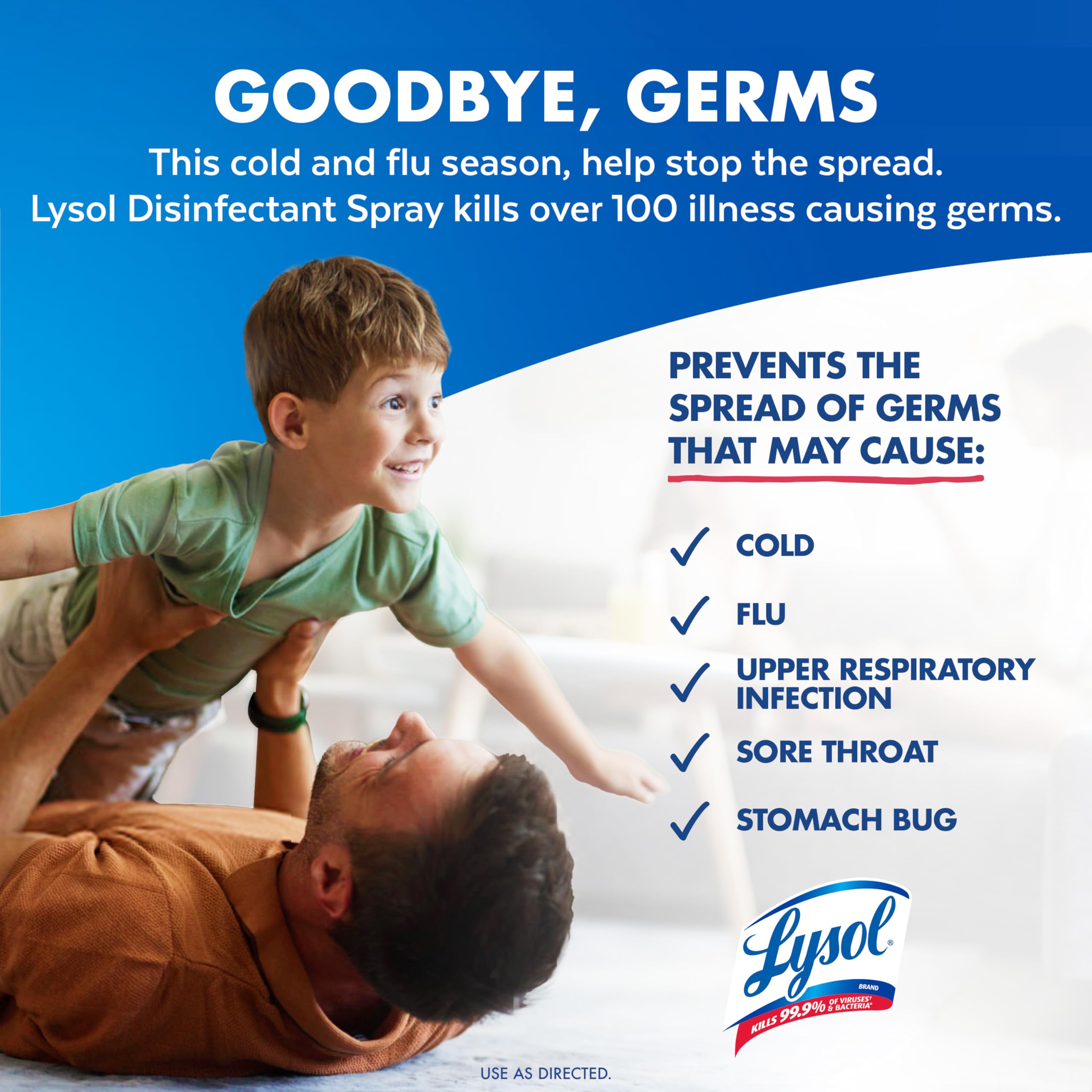 Packaging variation image for Lysol two-pack spray
