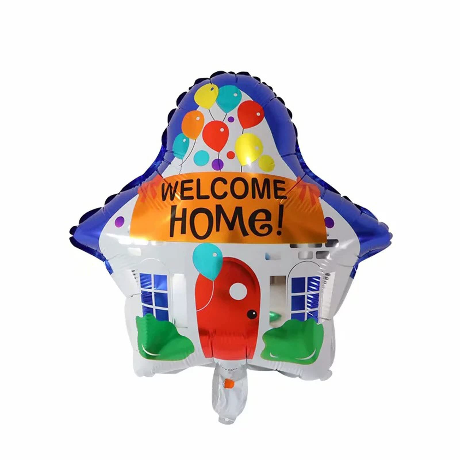 LYST house shaped balloons included in Welcome Home set