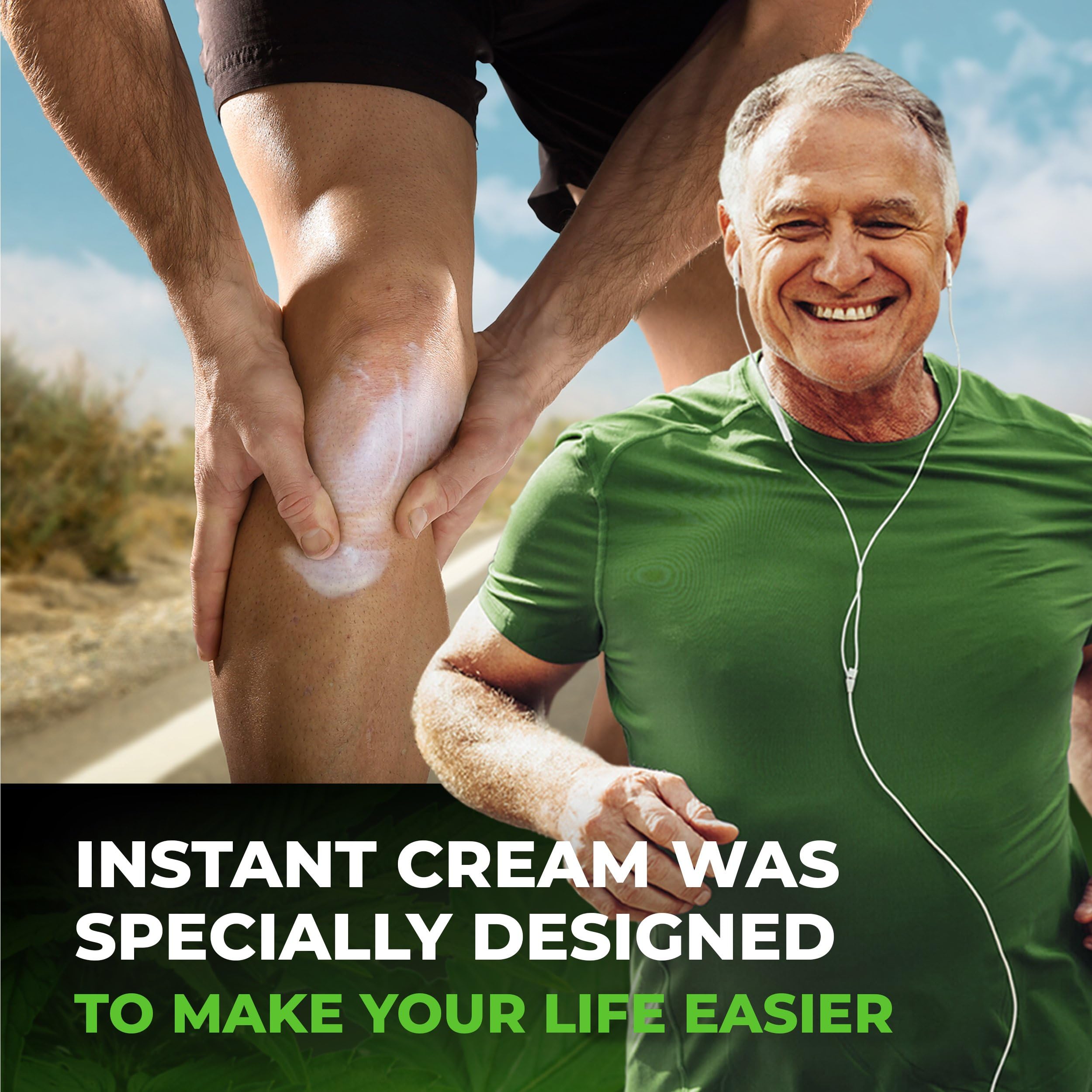 Wrists and joints with M-REDI Instant Hеmp Cream