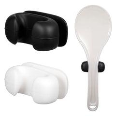 Mabor rice paddle holder in black