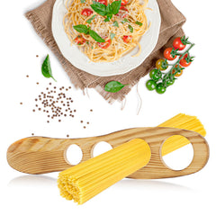 Mabor Spaghetti Pasta Measurer Tool pine wood light brown