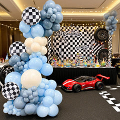 Macaron Blue 10inch 15pcs balloons included