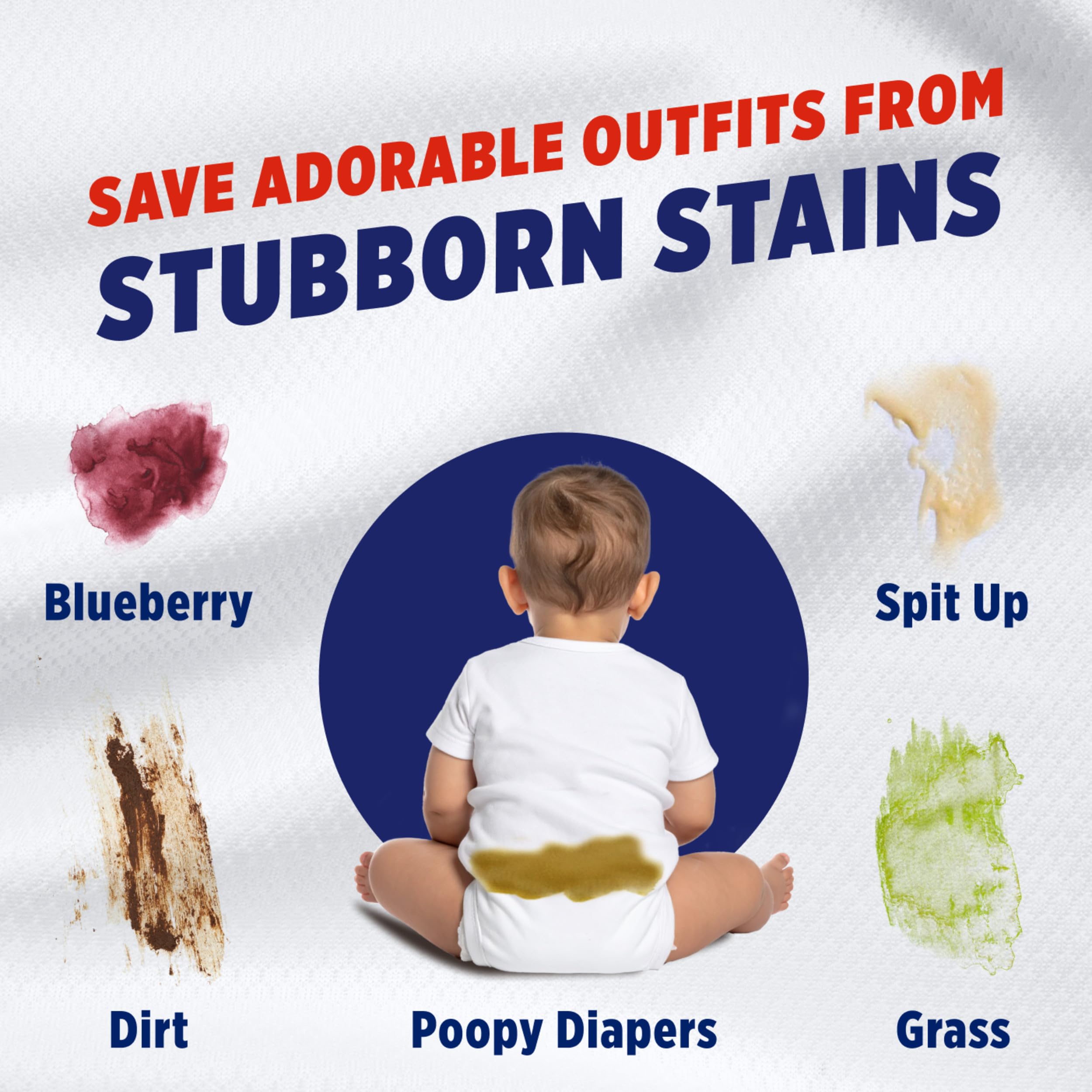 Stain remover spray suitable for onesies sheets and towels