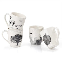 MACHUMA tree pattern coffee mug design