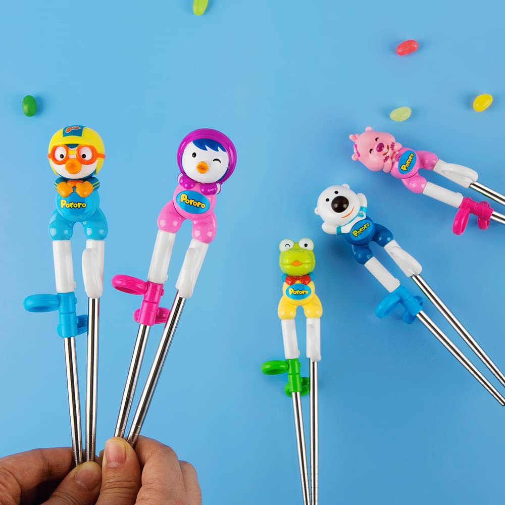 1 PCS Edison Friends Pororo training chopsticks