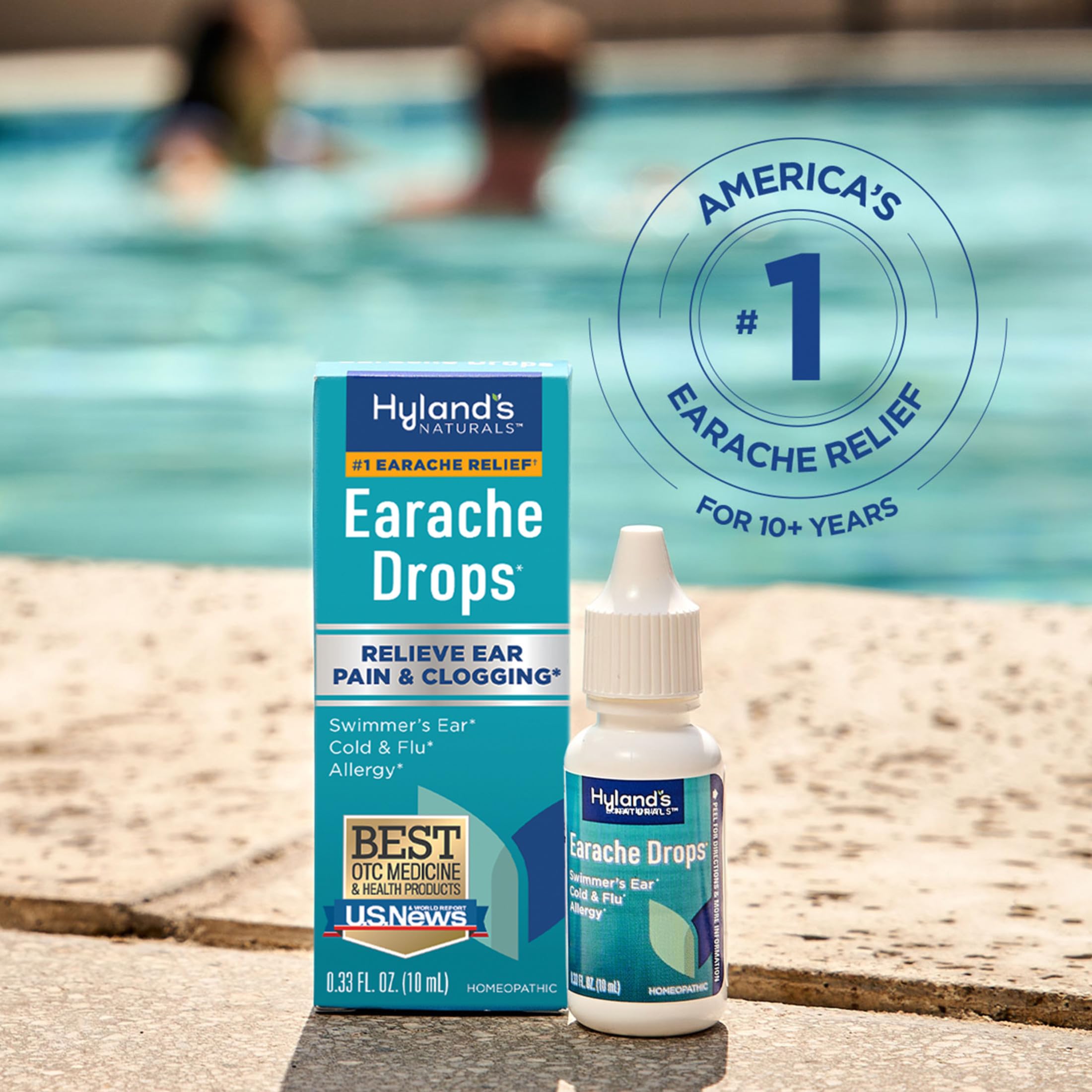 Ages 4 and up dosage for earache drops
