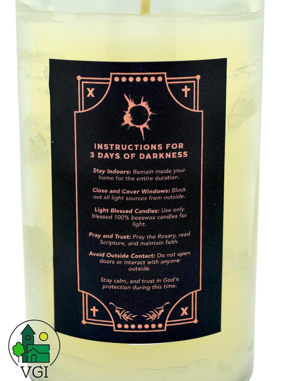 Made in the USA candle Village Gift Importers