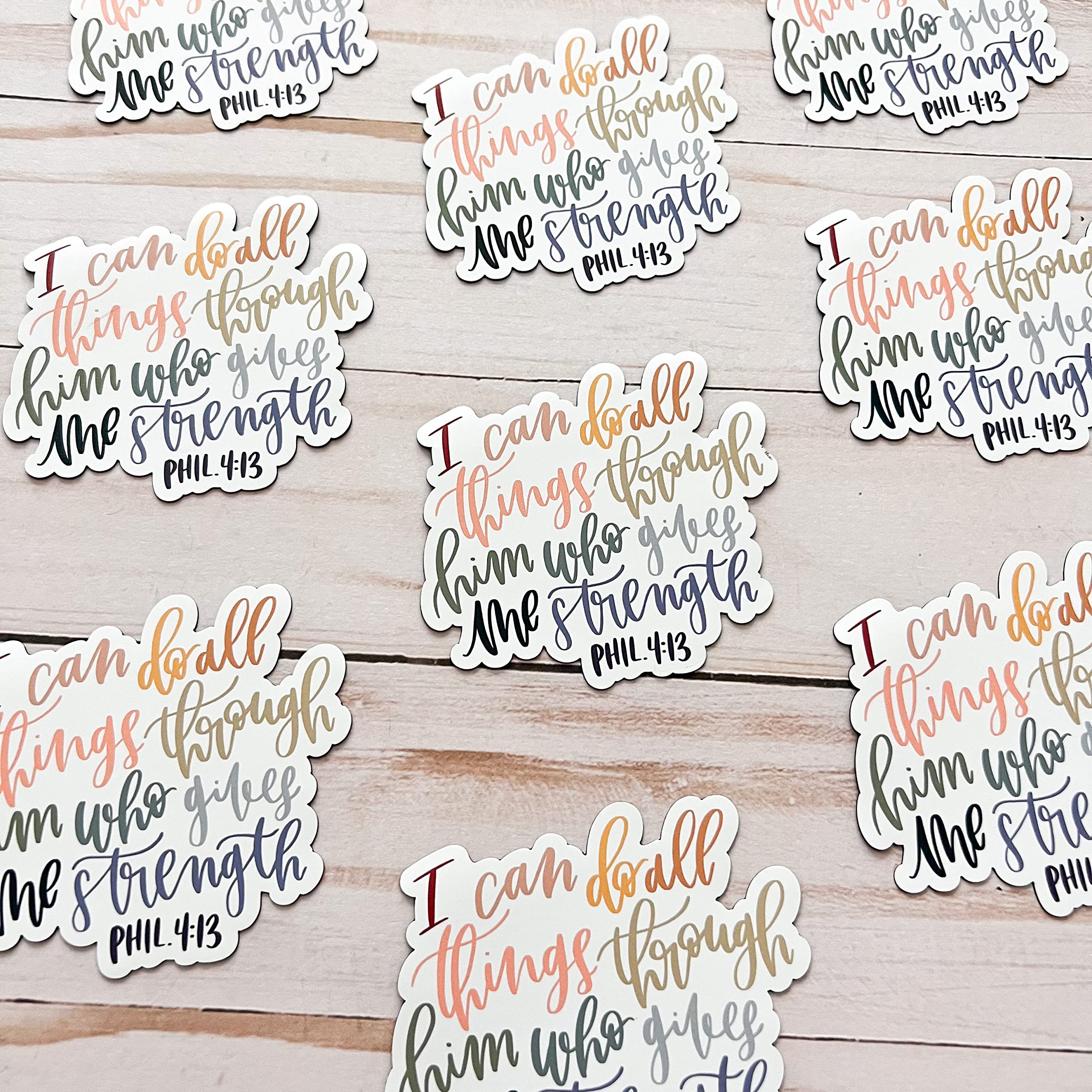 Made in USA Christian magnet with Bible verse