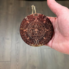 Unique grain variations cedar ornament
