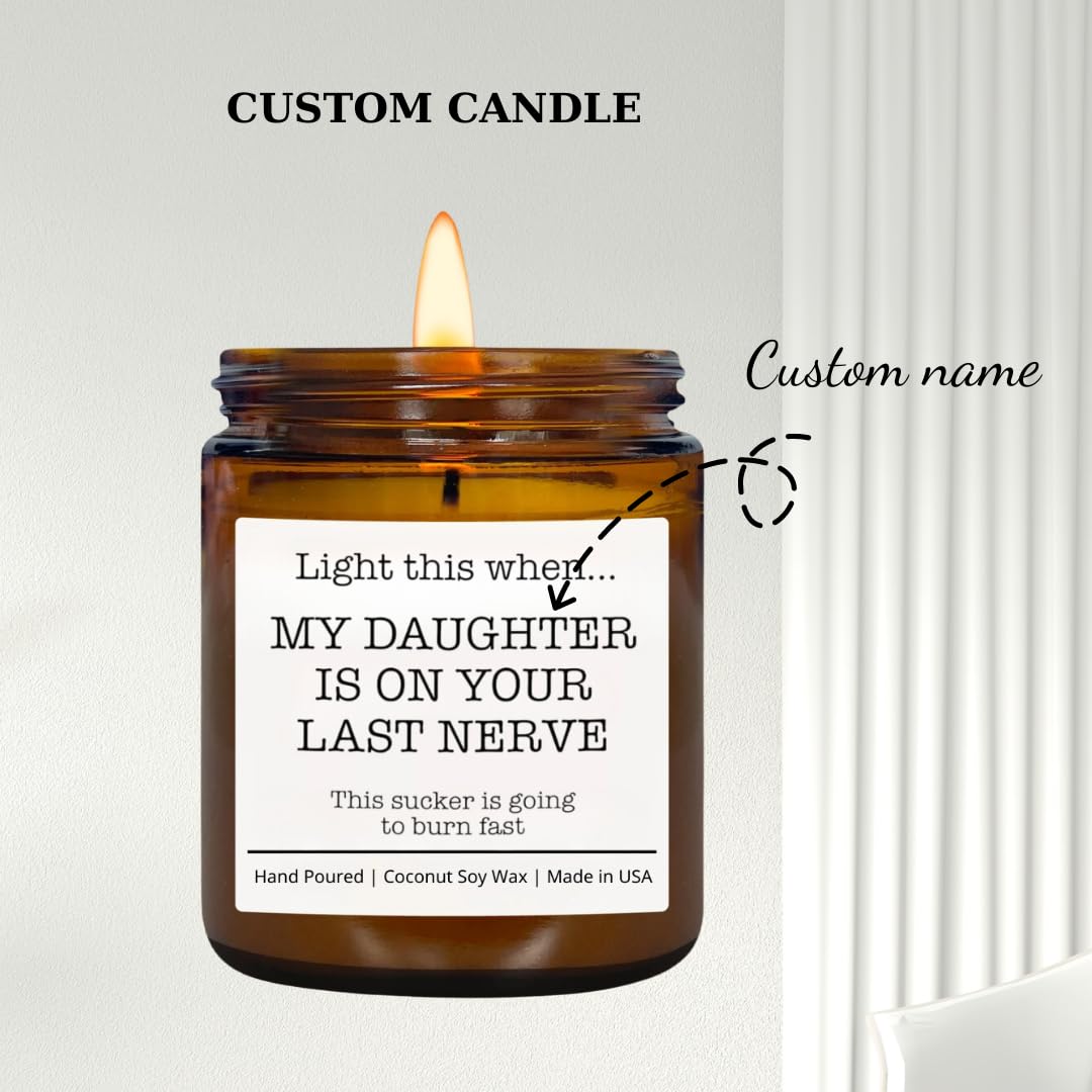 Made in USA Last nerve candle 9 oz