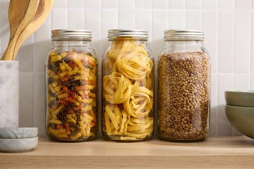64-ounce Ball mason jar with measuring lines