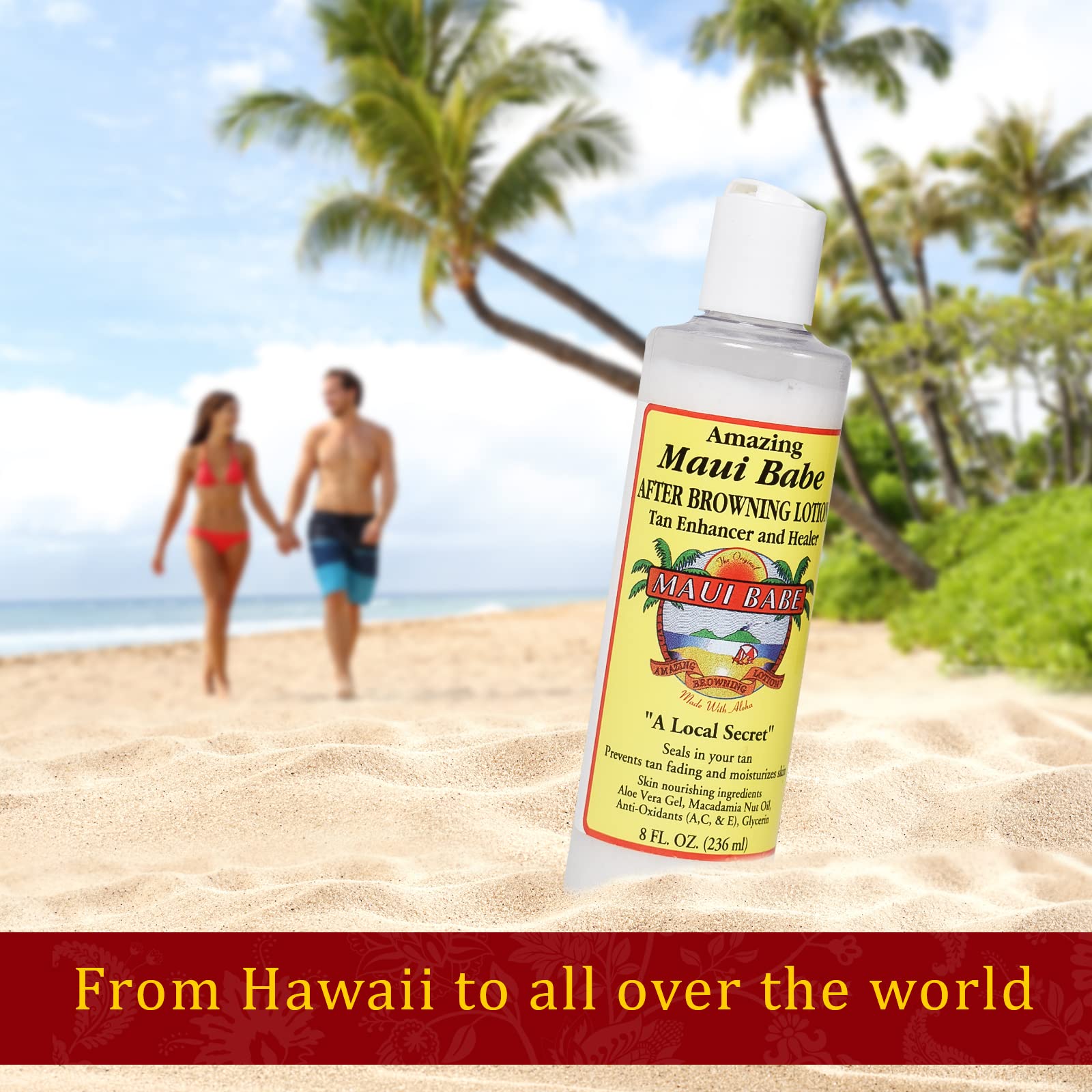 After sun moisturizer Maui Babe for smooth skin