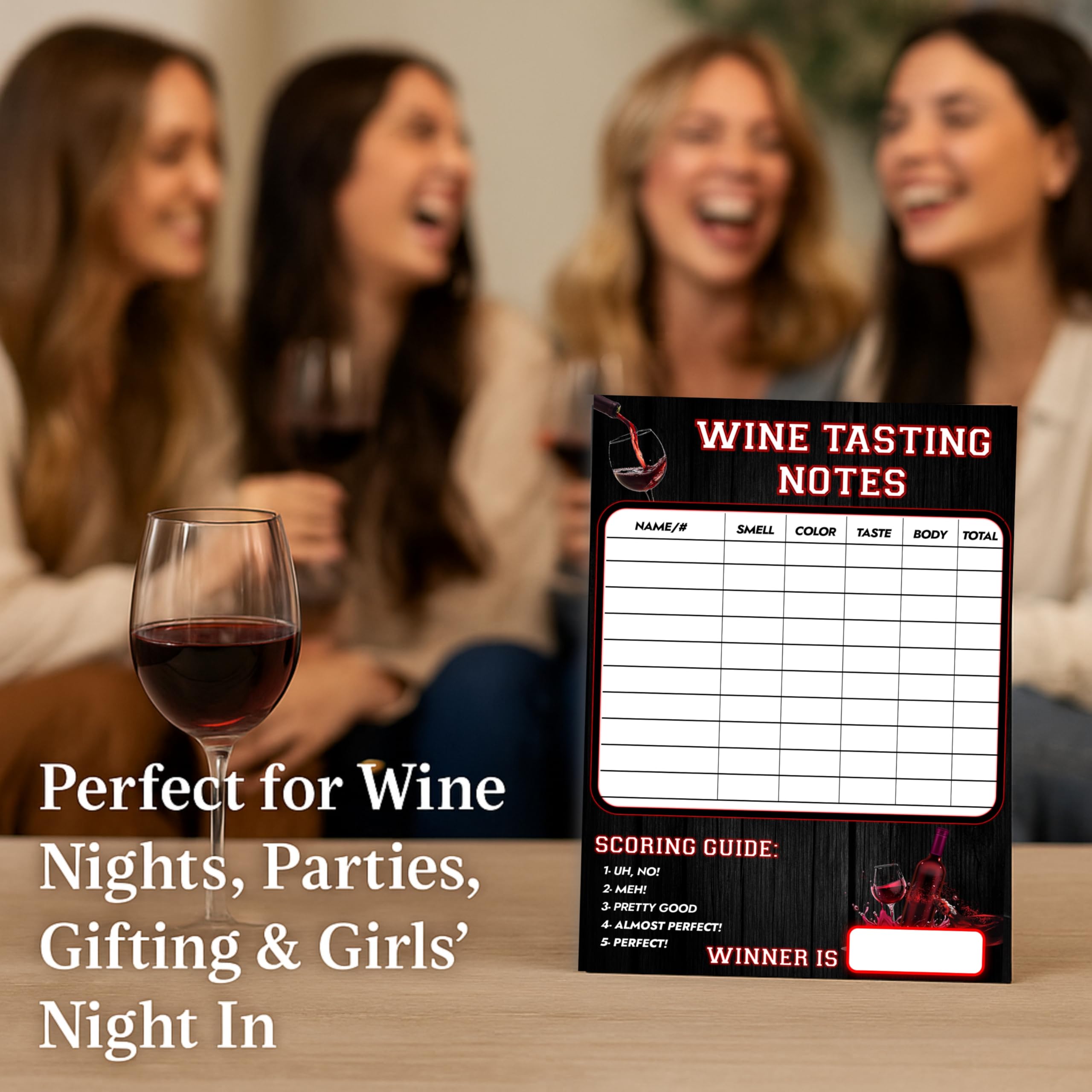 Wine journals blind bags decor compatibility