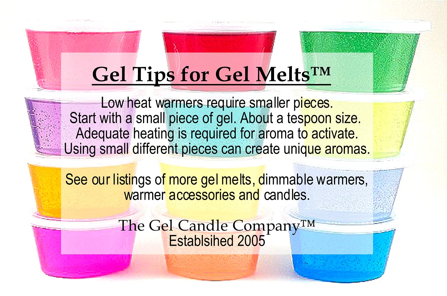 Made in USA by The Gel Candle Company