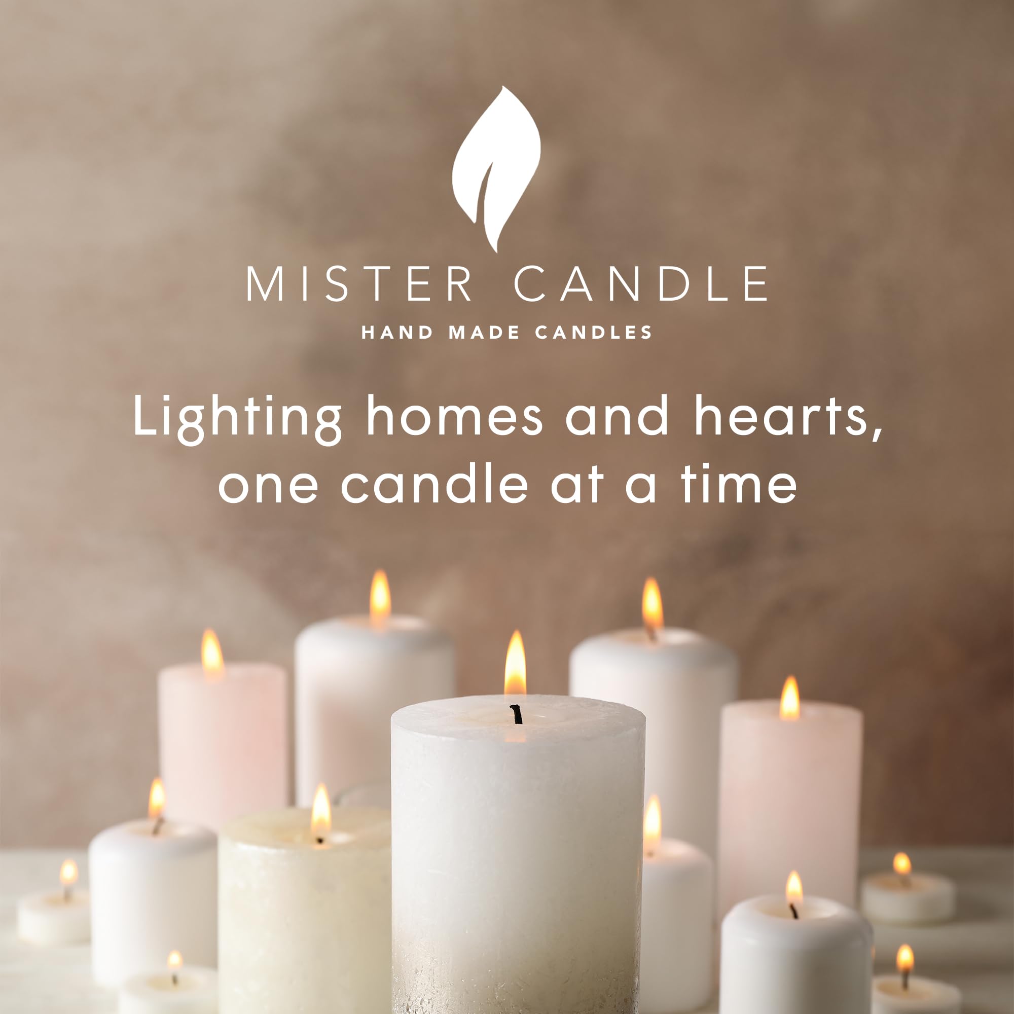 Gift-ready set of nine honeysuckle jasmine votives