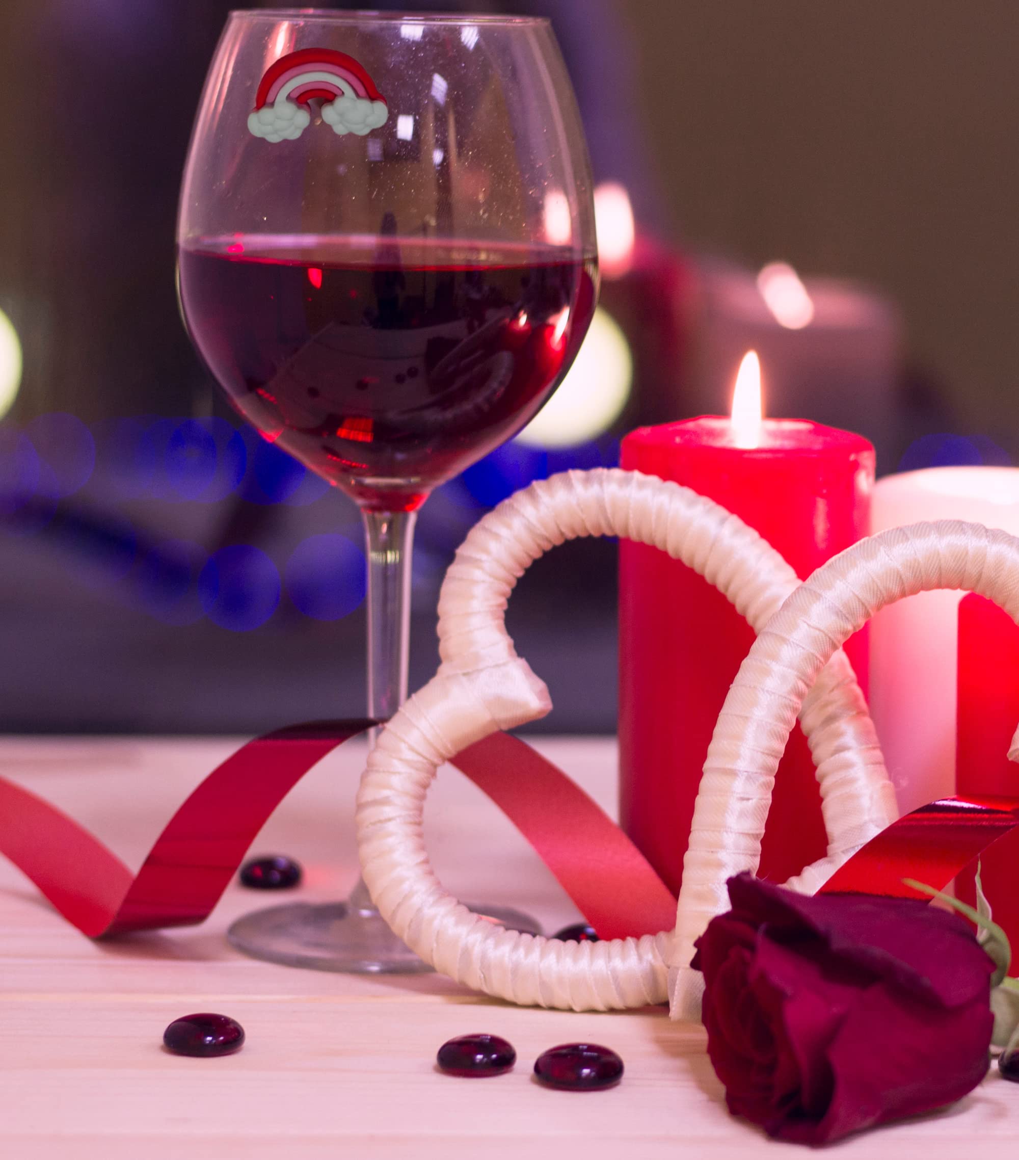 Made in USA wine charms by Simply Charmed