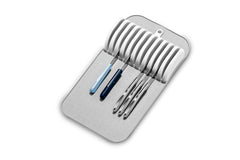 bpa-free antimicrobial plastic knife organizer
