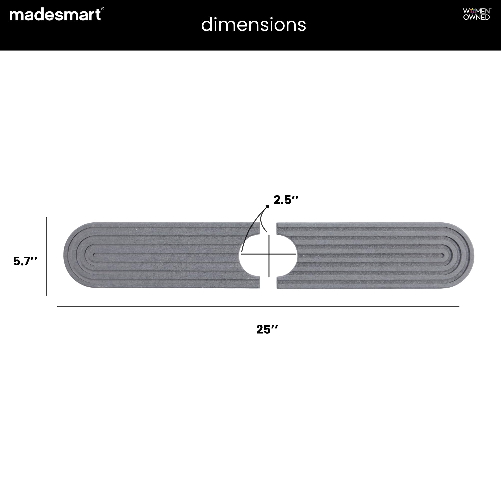  countertop protection from water near sink with mat