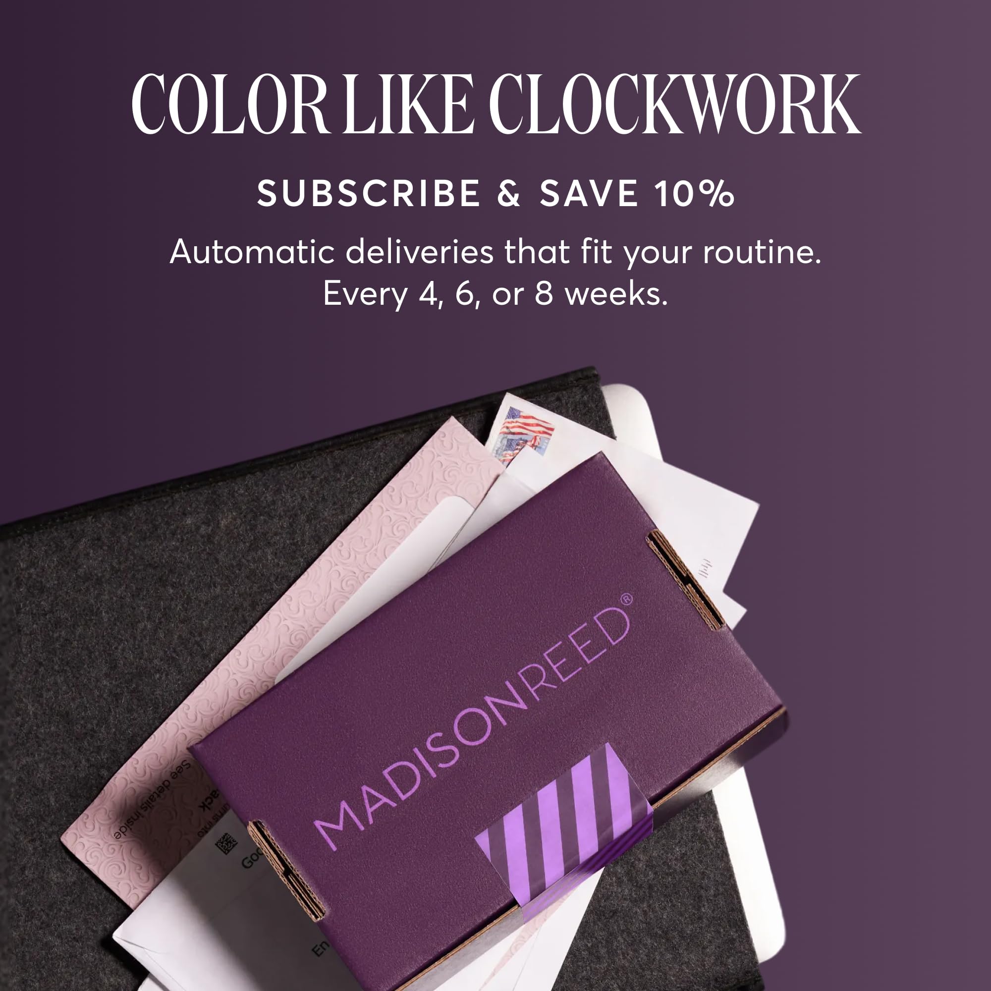 Instruction booklet included with Madison Reed Radiant Hair Color Kit