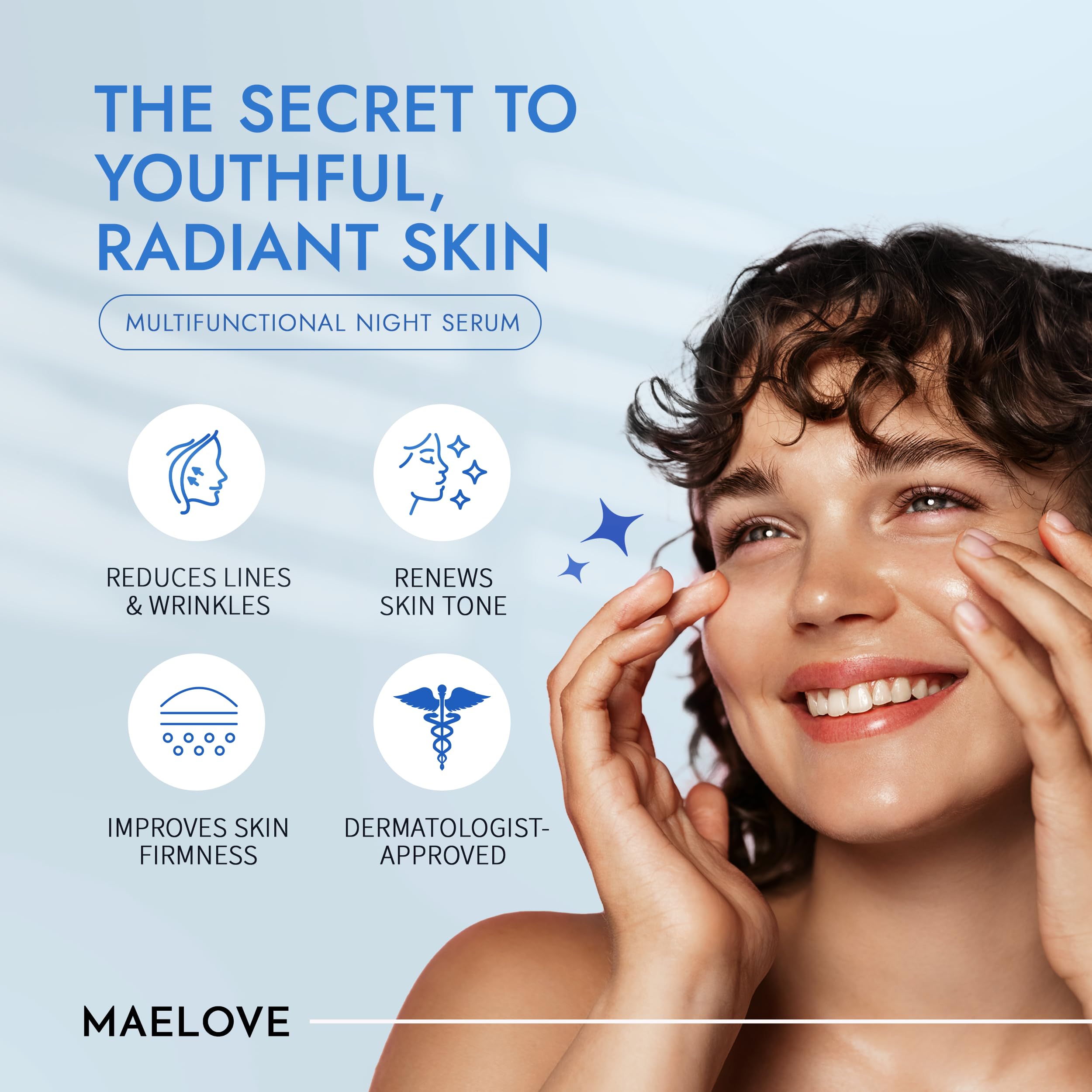 Encapsulated retinal formula for smoother skin in Moonlight serum