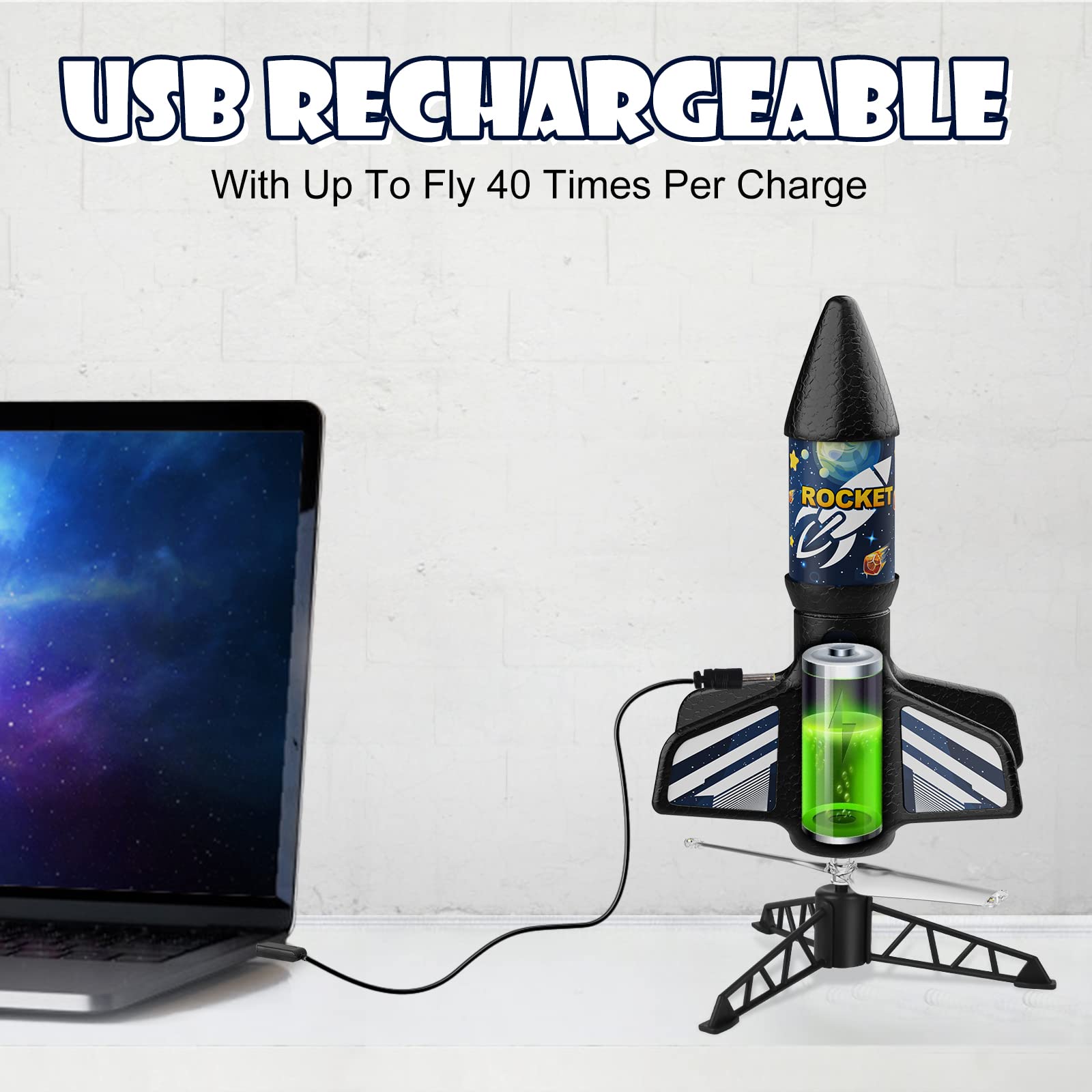 Rechargeable lithium battery Mafbeanl rocket launcher image