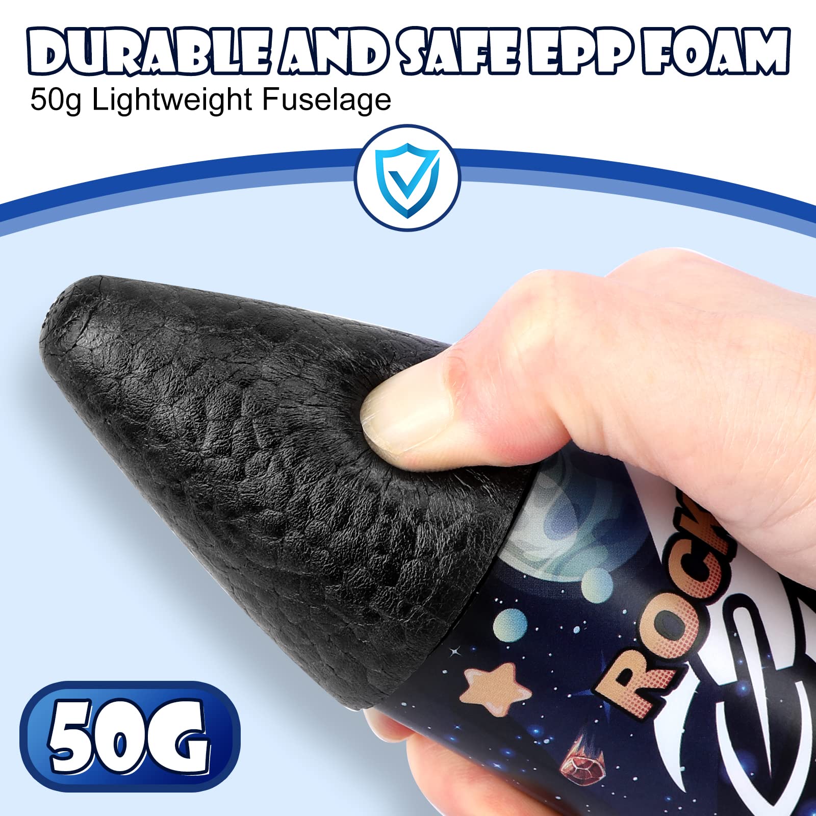 EPP foam safety fuselage Mafbeanl rocket image