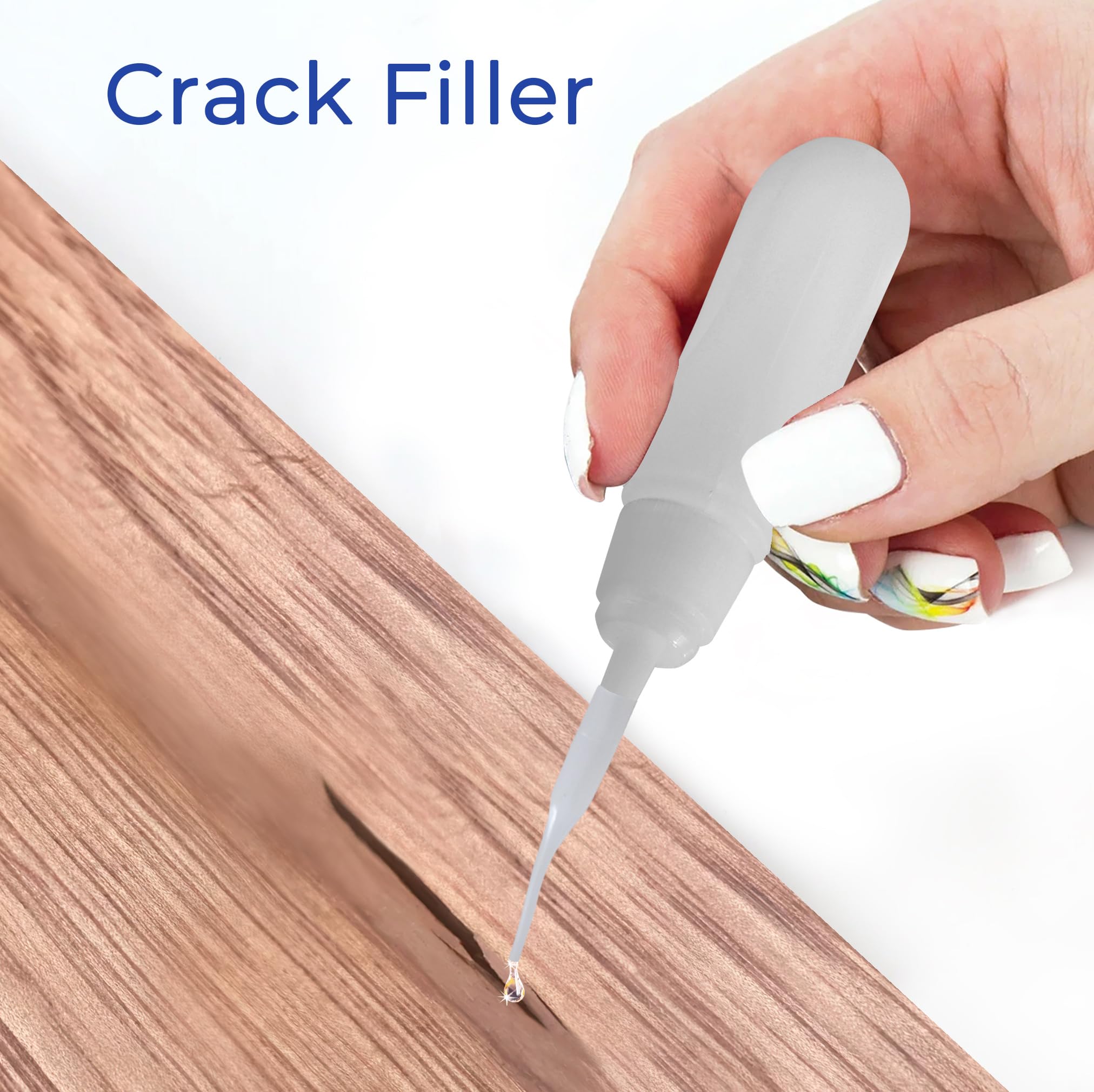 Woodworking and furniture repair using CA Glue Activator
